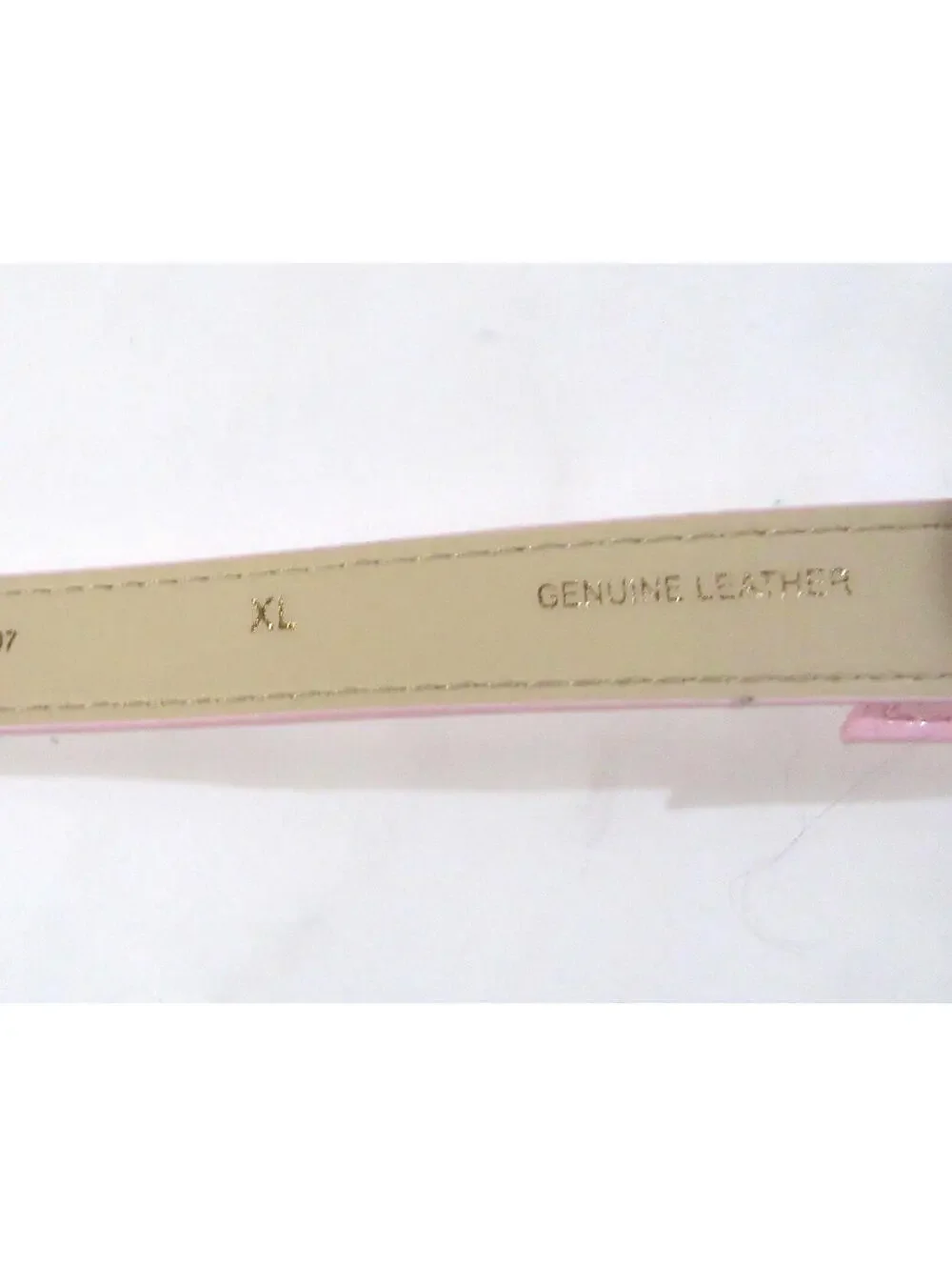 Kate Spade Womens Leather Belt with Bow Light Pink Size XL - Picture 6 of 6